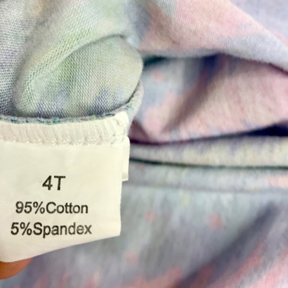 Girls Christmas Tree velour Pink princess multicolored festive flare top dresses - Picture 15 of 16